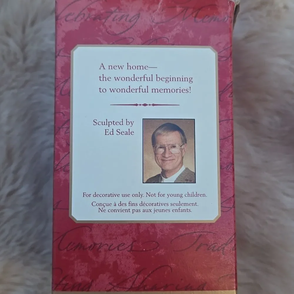 Hallmark New Home Holiday Ornament - Brown and Green, Vintage 2000